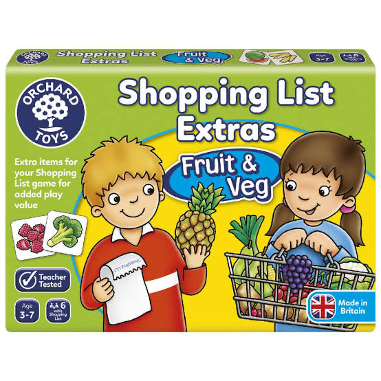 ORCHARD TOYS SHOPPING LIST BOOSTER F&V