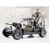 WORLD PEACE MILITARY BUGGY W 2 FIGURES