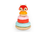 WOODEN STACKING TOWER FOX