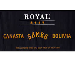 CARD GAME ROYAL SAMBA CANASTA BOLIVIA