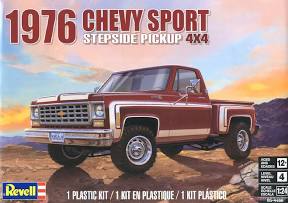 REVELL 1:24 76 CHEVY SPORTS STEPSIDE PIC