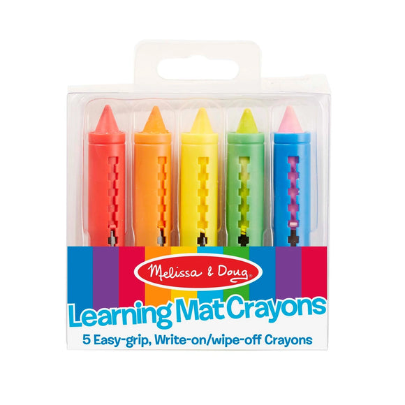 M&D LEARNING MAT CRAYONS
