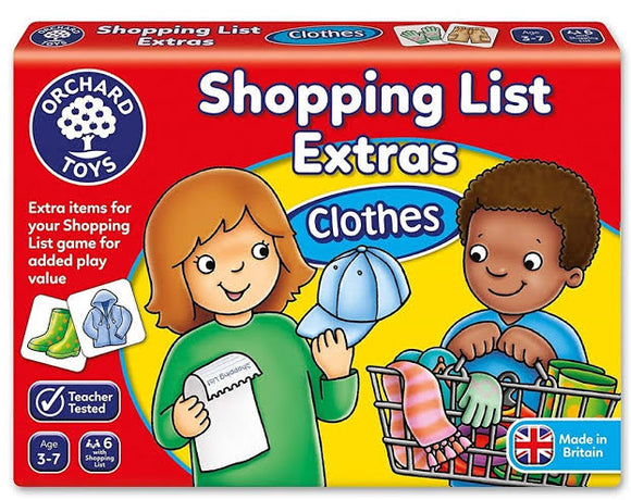 ORCHARD TOYS SHOPPING LIST BOOSTER CLOTH