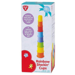 RAINBOW STACKIN CUPS