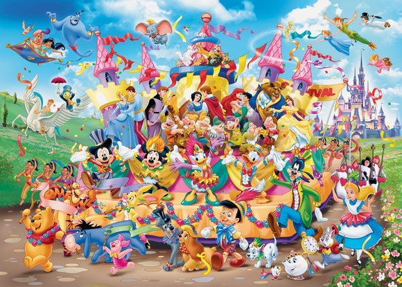 PUZZLE 1000PC DISNEY CARNIVAL CHARACTERS