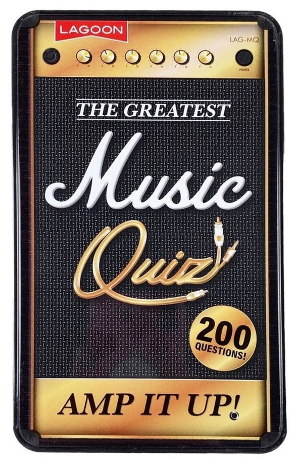 GAME GREATEST MUSIC QUIZZ IN TIN