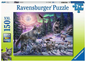 PUZZLE 150PC NORTHERN WOLVES