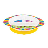 THE WIGGLES SECTION PLATE WITH SUCTION