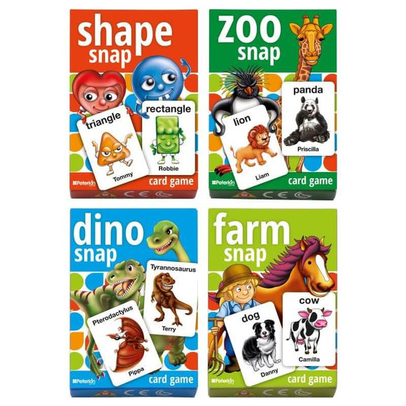 CARD GAME PLAY & LEARN SNAP GAME ASTD