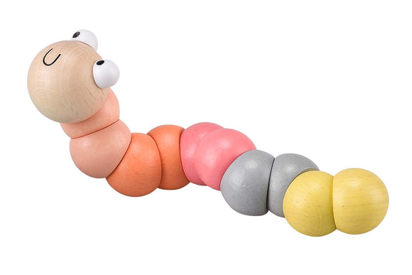 WOODEN JOINTED WORM CALM