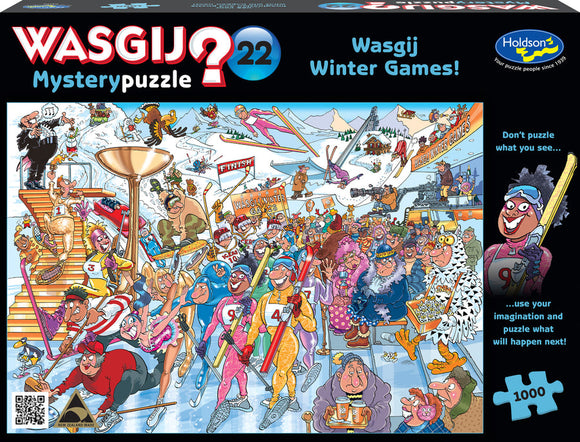 PUZZLE WASGIJ #22 MYSTERY WINTER GAMES